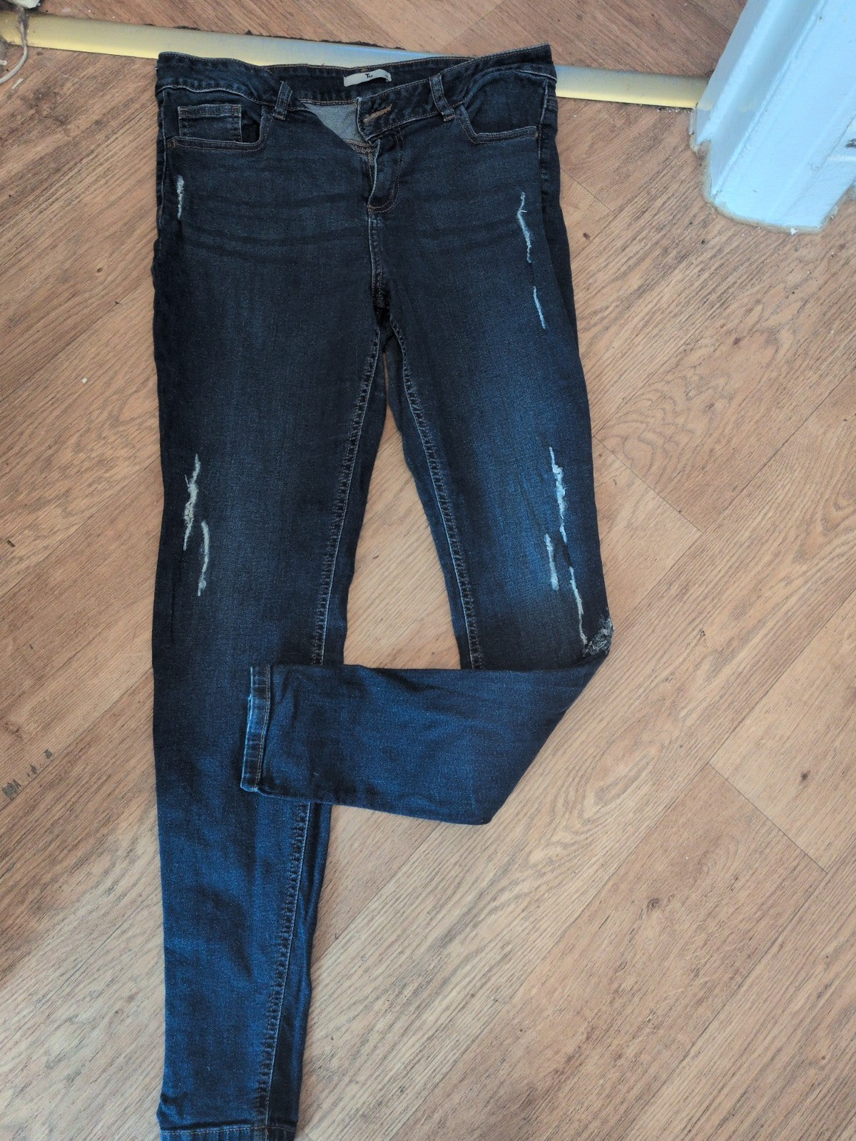 Ladies Tu Size 14L Rip Jeans