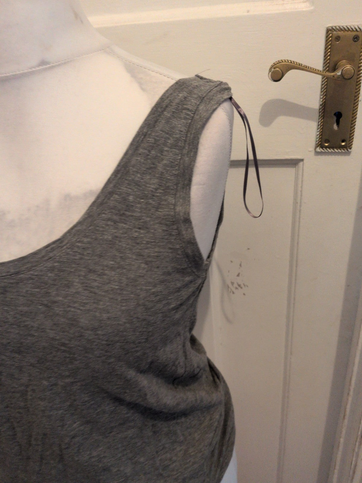 Marks And Spencer 8 Vest Grey Sleeveless