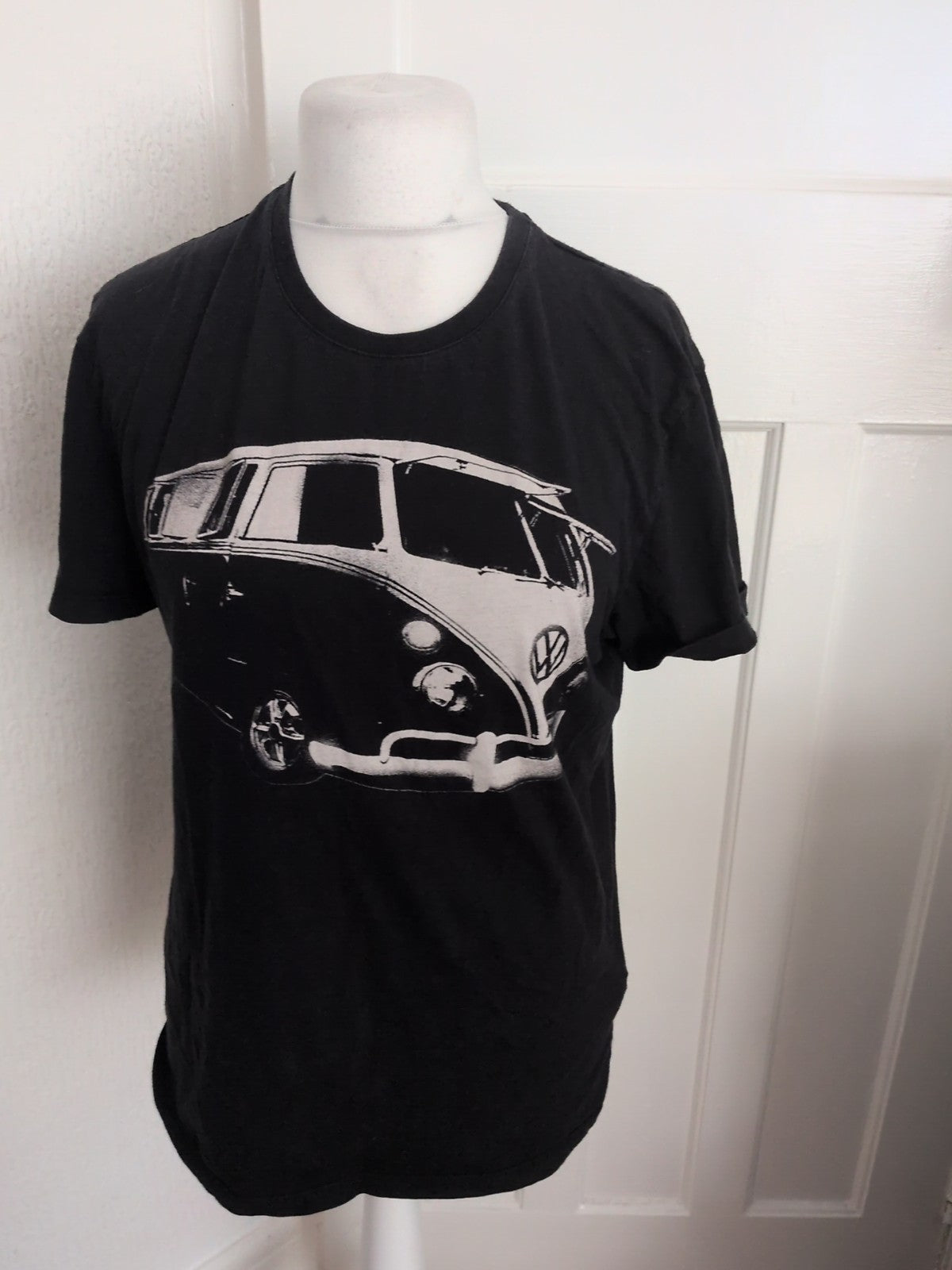 TU Large Black Caddy Print Short Sleeve T-shirt