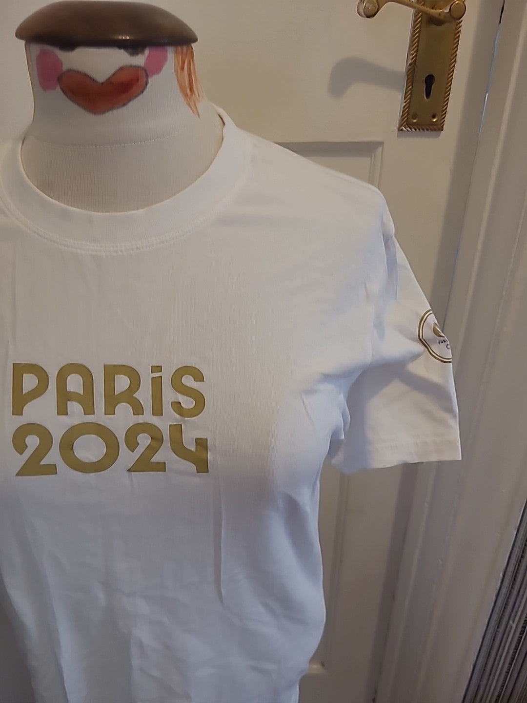 Ladies Decathlon Size Small Paris 2024 Short Sleeved Tshirt