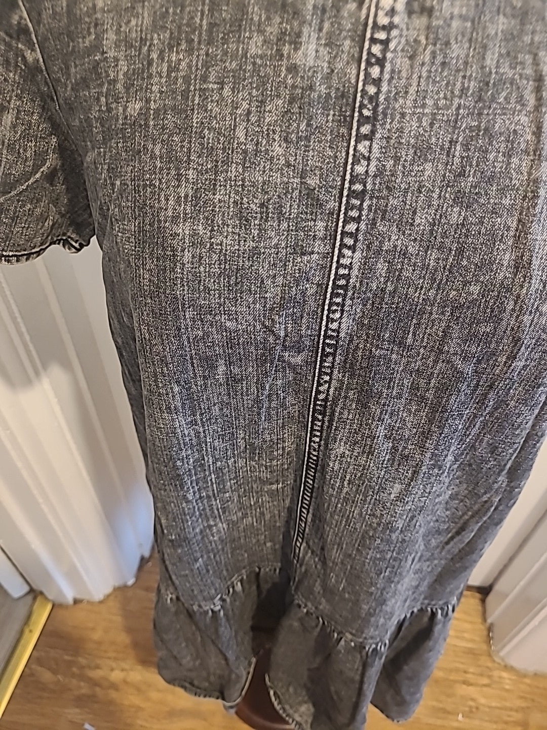 Ladies Noisy May Size Small Denim Short Sleeved Dress