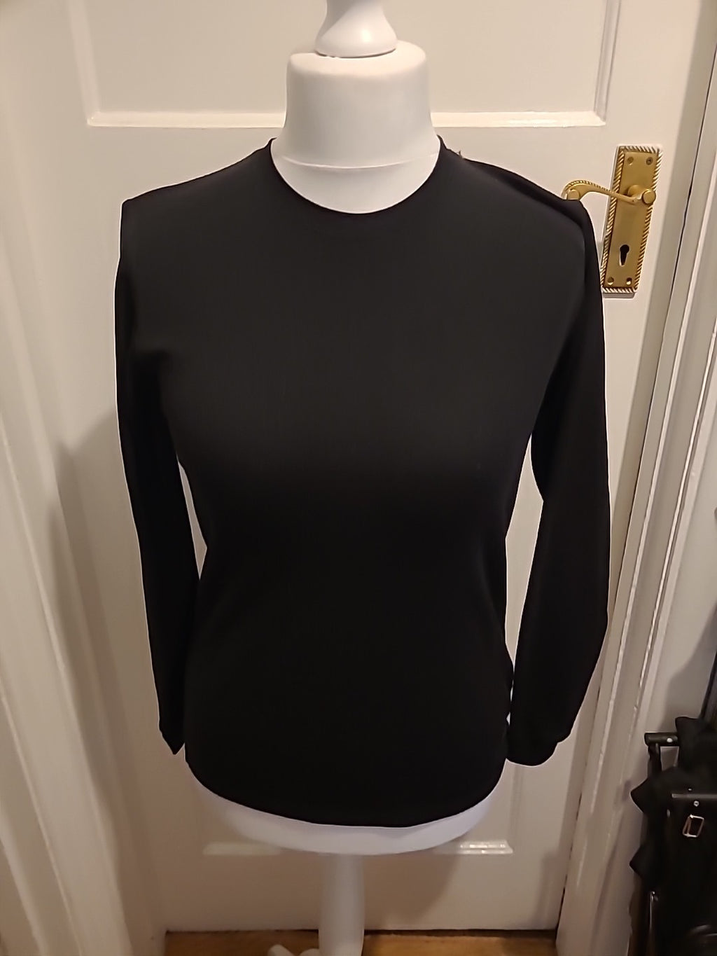 Mens Campri Size Medium Black Base Layer