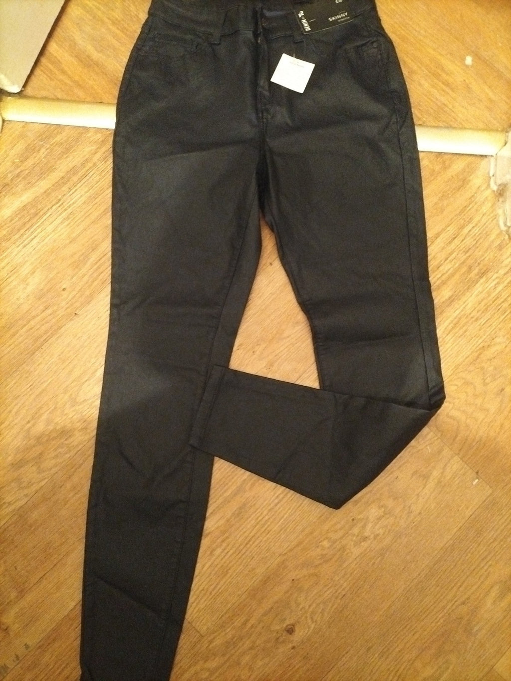 Brand New Tu Size 12R Skinny Stretch Shiny Jeans