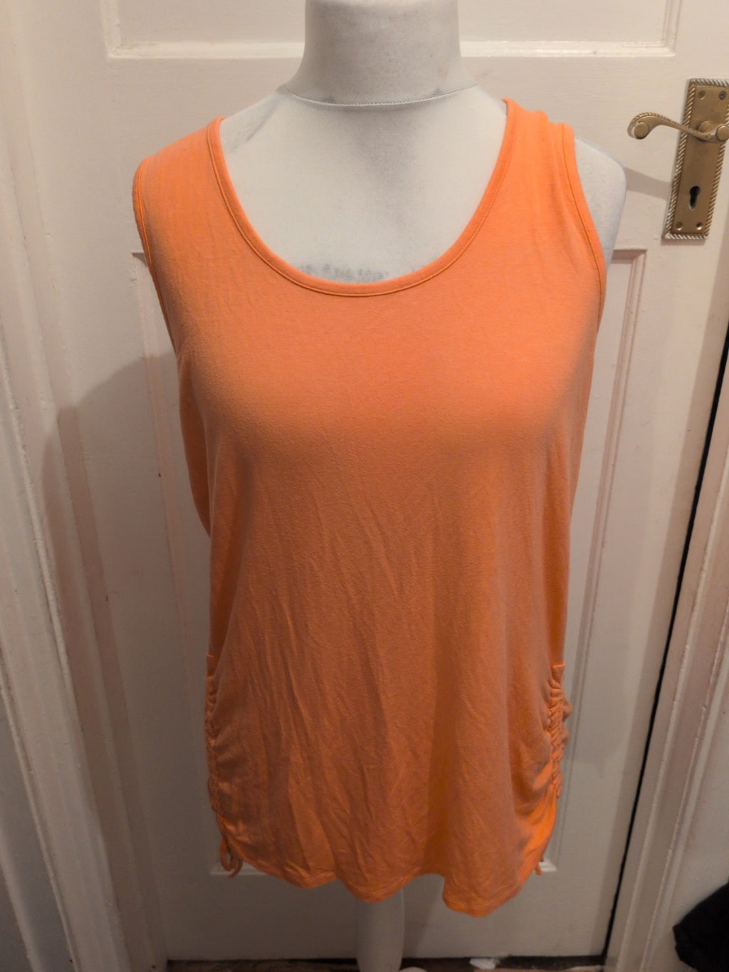 Pep&Co 20 Peach Sleeveless Longline T-shirt