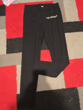 Yozy Large Black With White Print Rawest Leggings