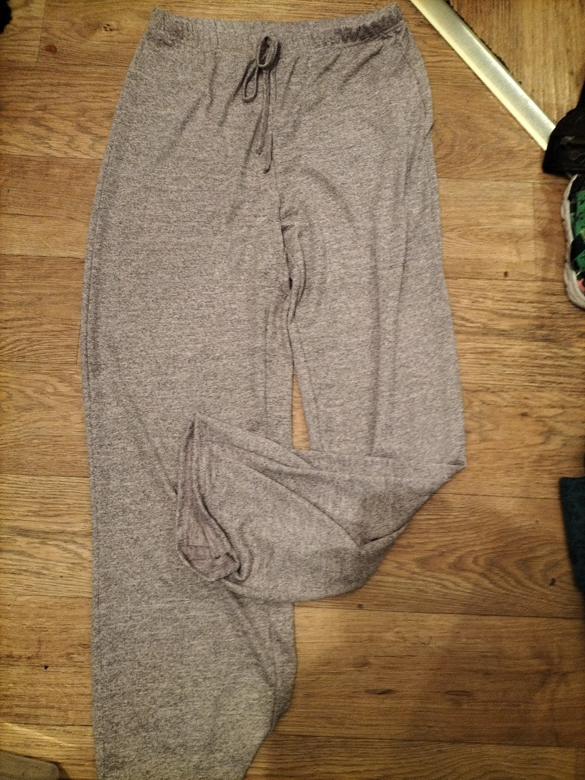 Ladies Size Large Purple Fleck Elasticated Trousers