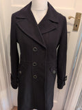Wallis 12 Black Long Length Lined Jacket