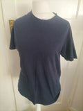 Mens JHK Size Large Navy Short Sleeved Tshirt