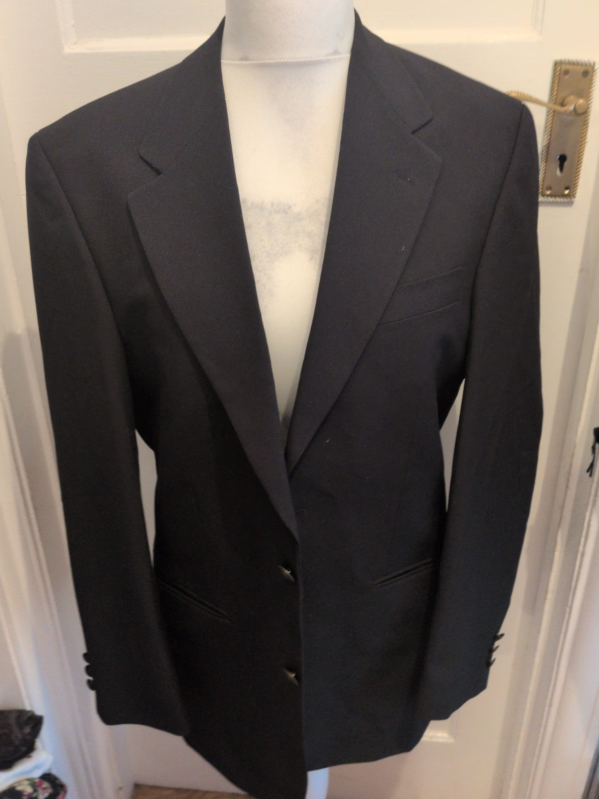 Greenwoods Classic 38R Black Suit Jacket