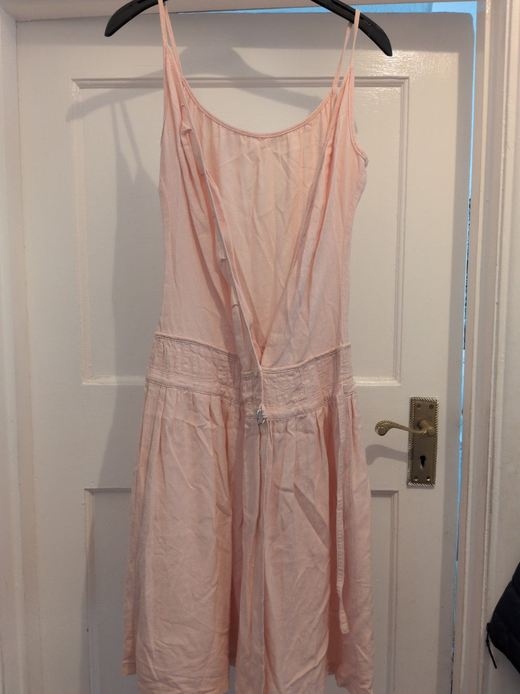 M/L Pink V Neck Dress