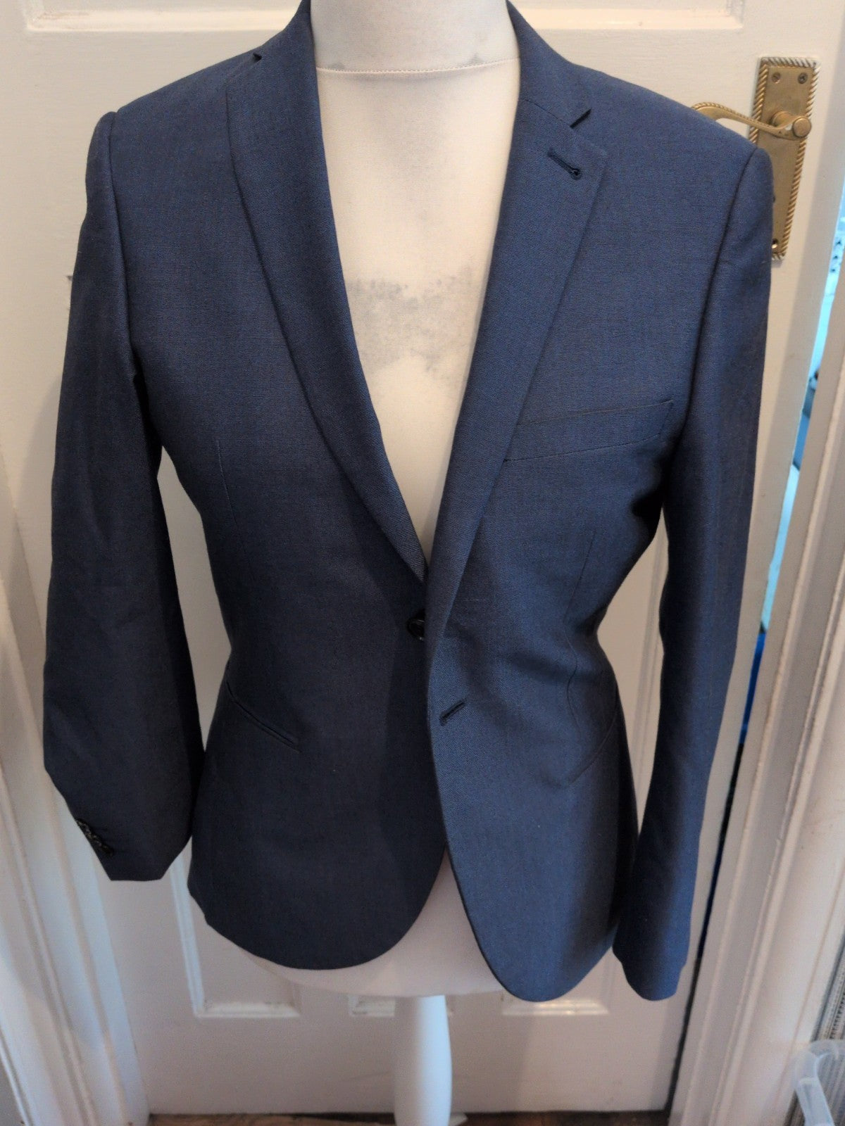 Ventura Slim Fit 36s Navy Suit Jacket
