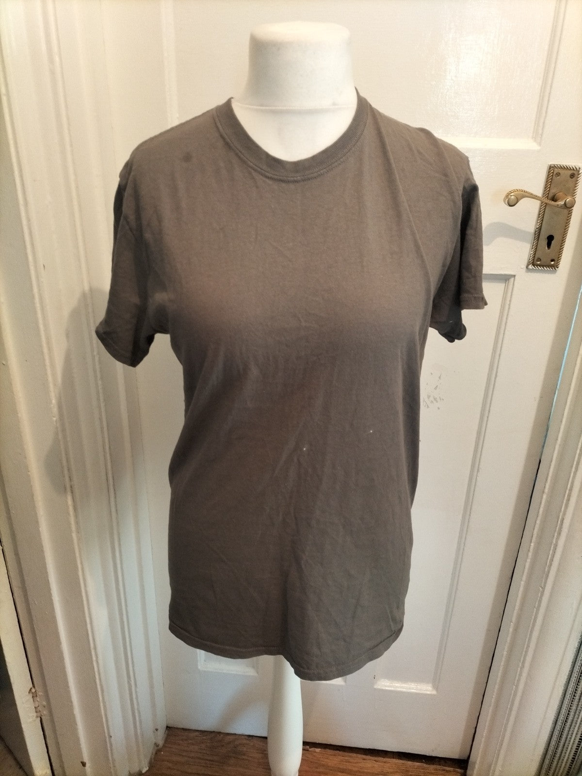 Mens Prettylittlething Size Small Dark Grey Short Sleeved Tshirt
