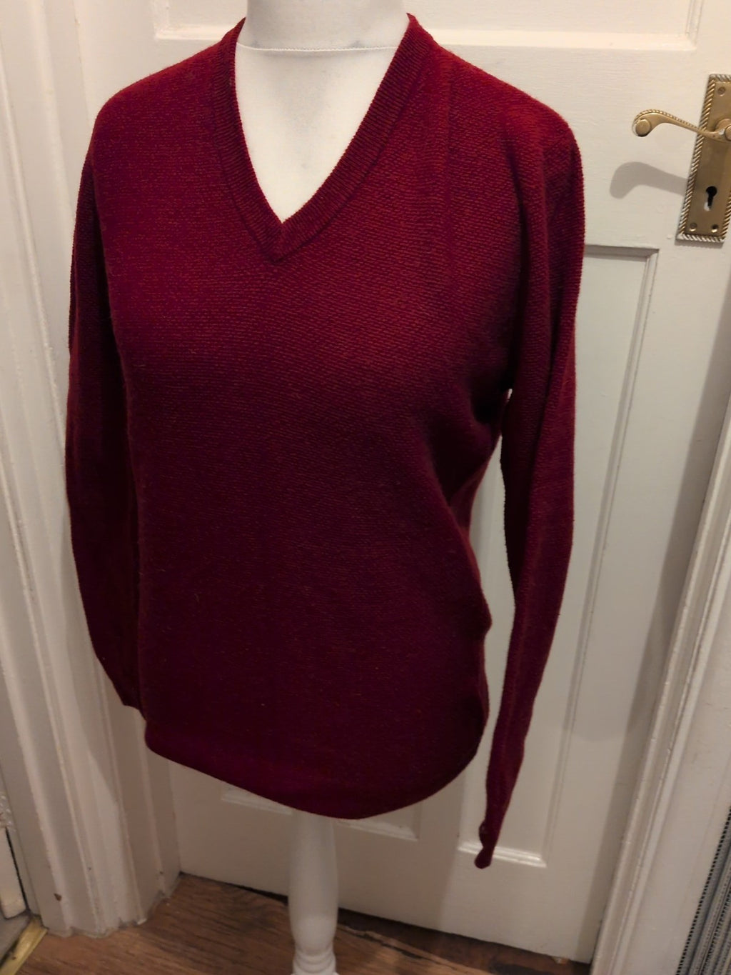 Hammond&Co Small Purple V Neck Pullover Jumper