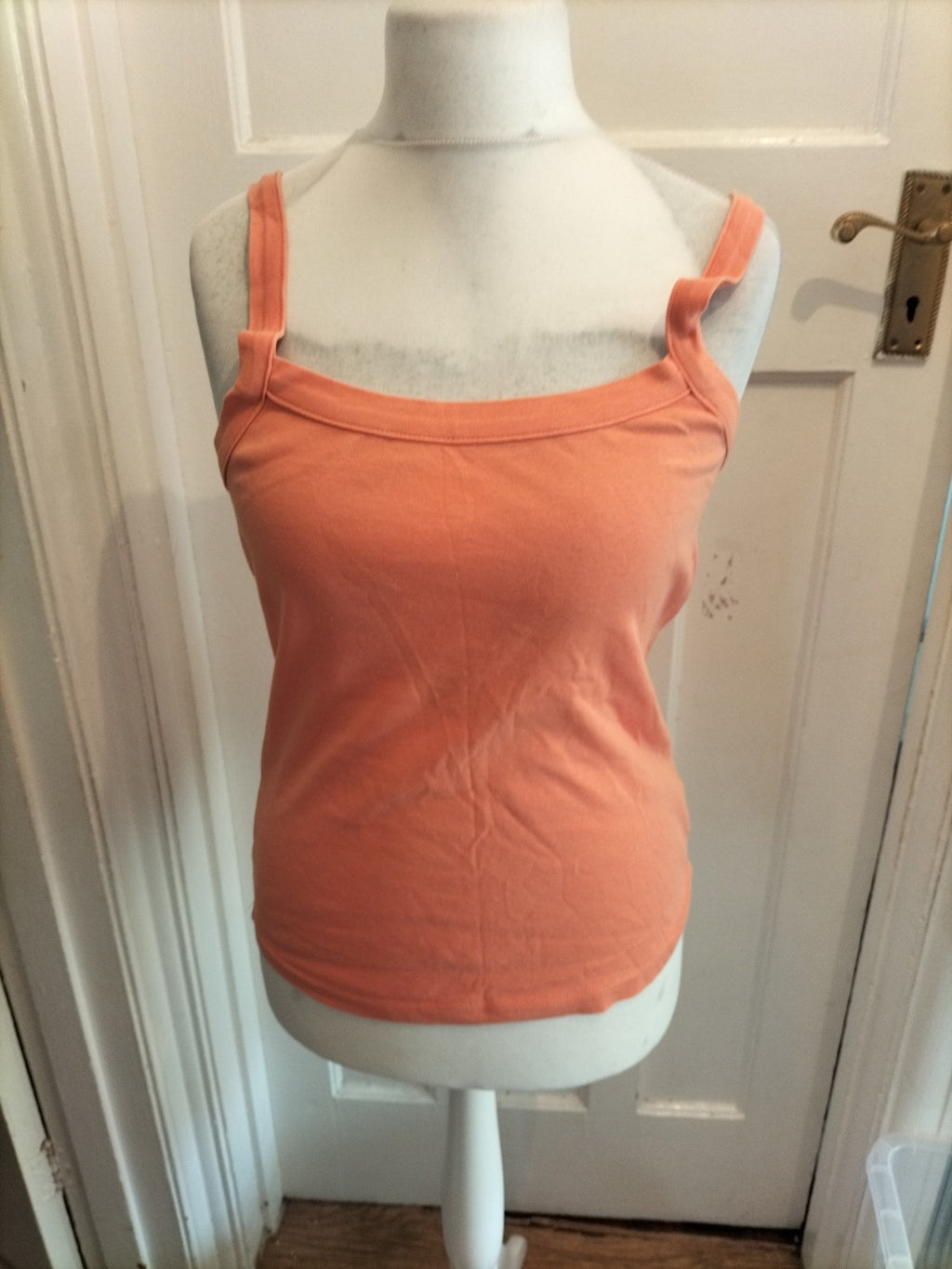 Evie Collection 16 Peach Sleeveless Cami Top