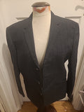 Mens Burton Size XL Tailored Navy Lined Blazer