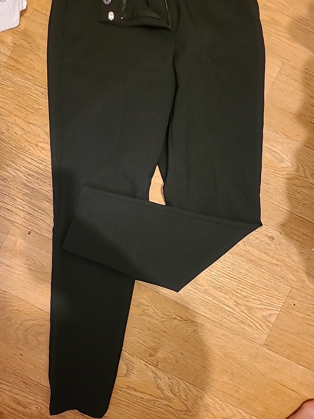 Ladies Primark Size 10 Black Formal Trousers