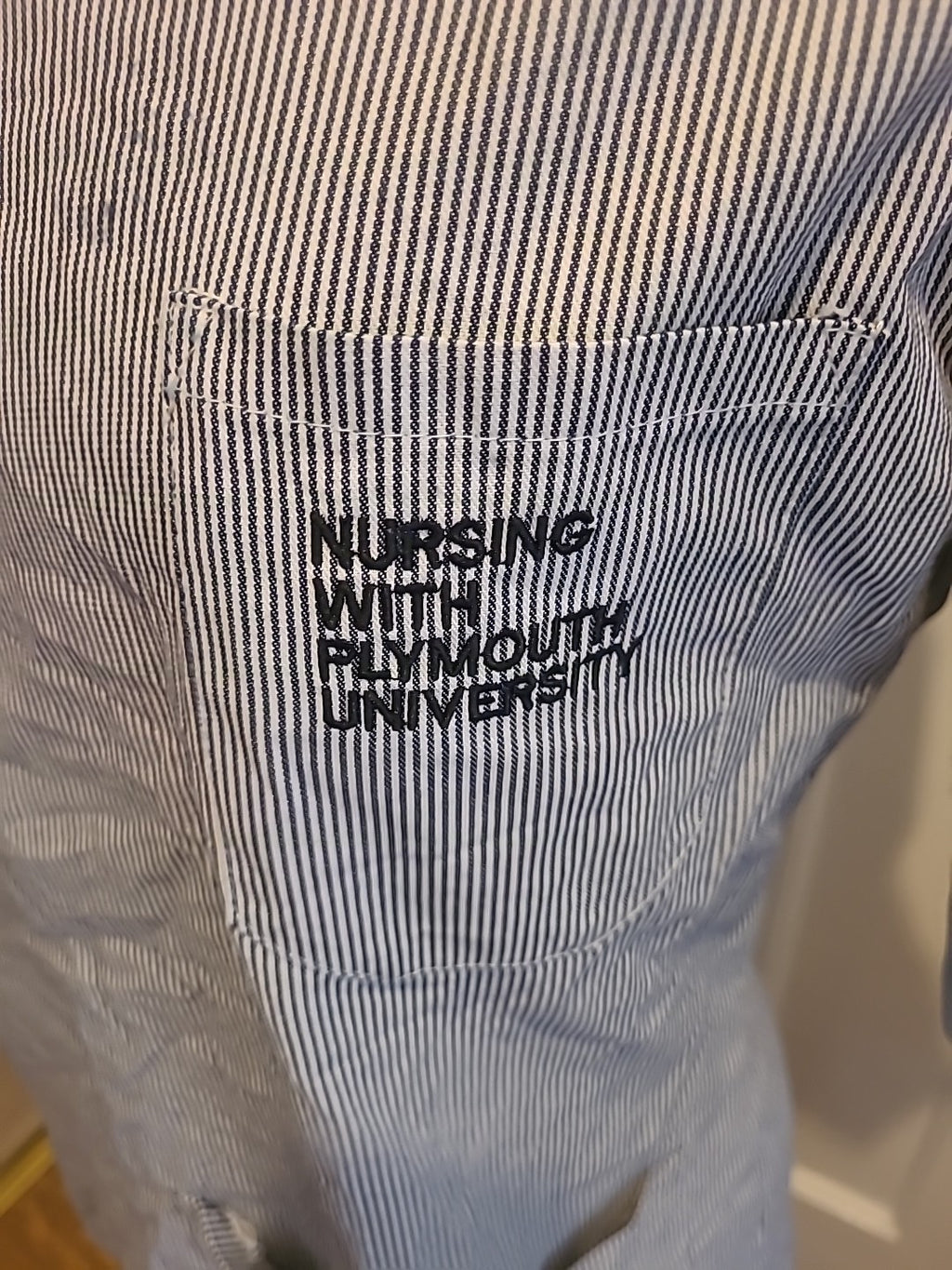 Mens Boyd Cooper Size 34" Plymouth Nursing Uniform