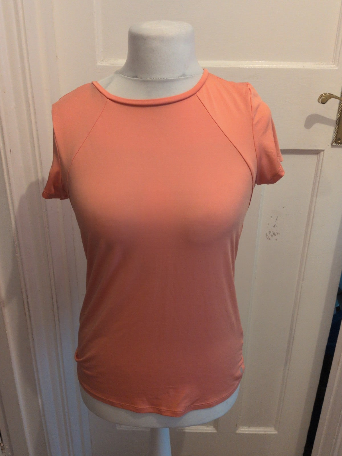M&S Active 10 Light Tangerine Short Sleeve T-shirt
