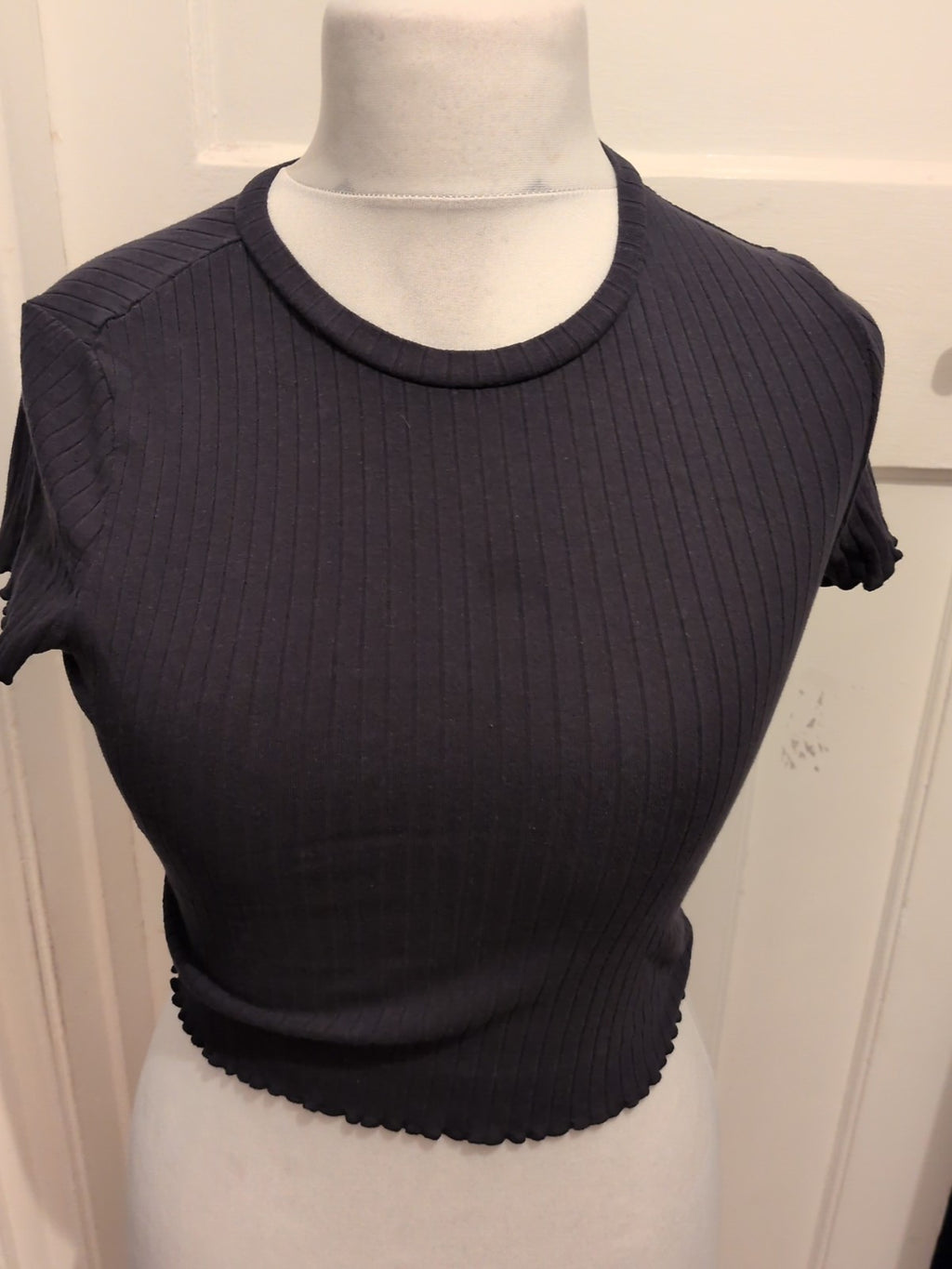 Medium Brush Rib Short Sleeve T-shirt