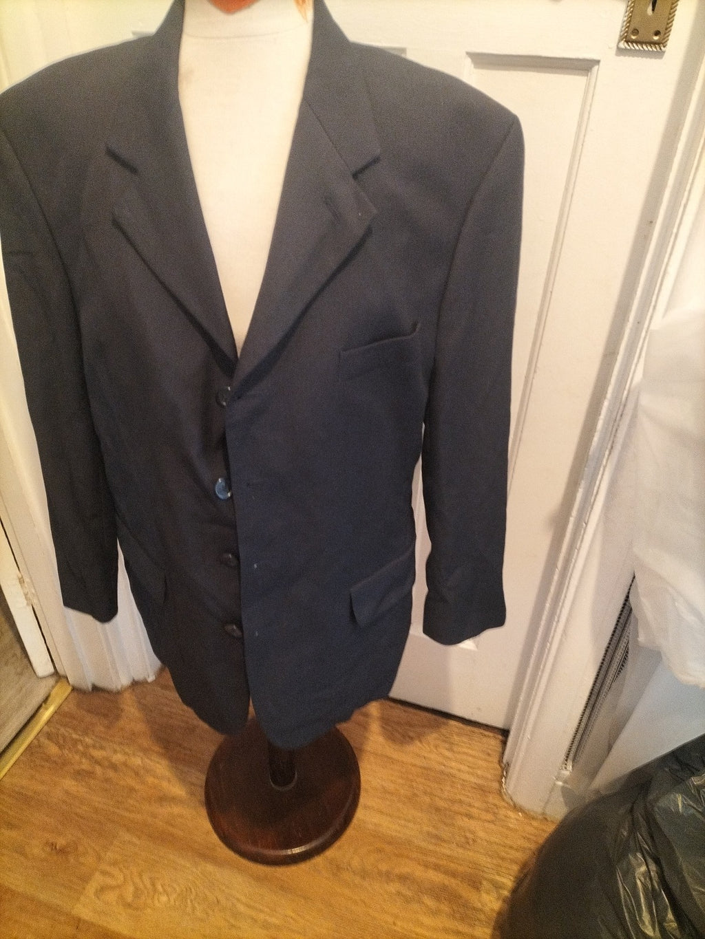 Mens David Moss Size 42S Black Jacket