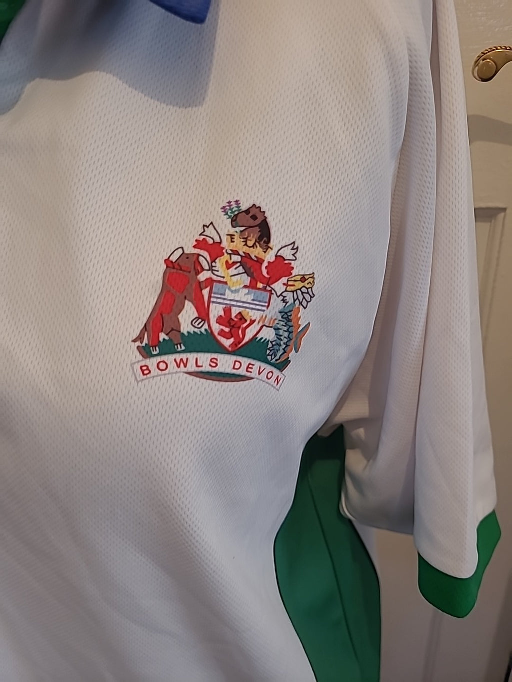 Mens Kaylo Size Large Devon Bowls Polo