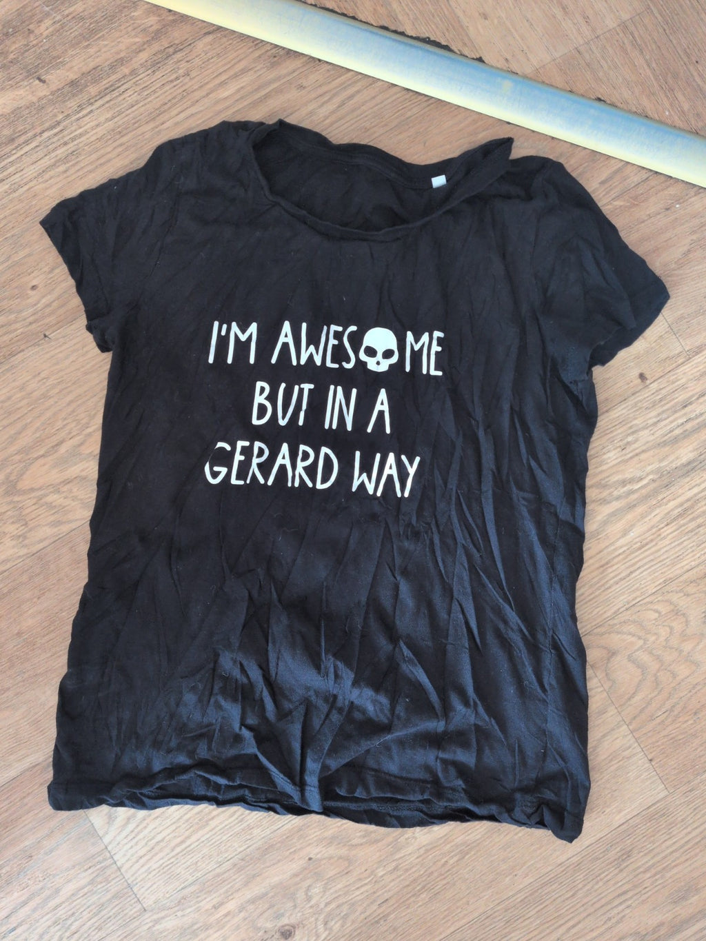 XS Black Awesome T-shirt Short Sleeve