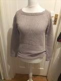 Ladies La Redoute Size 14-16 Very Pale Purple Knit Jumper