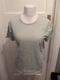 Ladies Primark Size 12-14 Pale Green Short Sleeved T-shirt