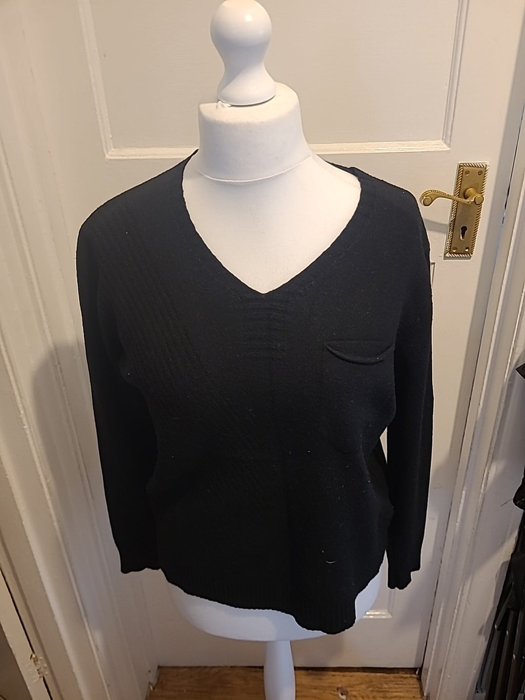 Ladies CC Size L/XL Black Pullover Jumper