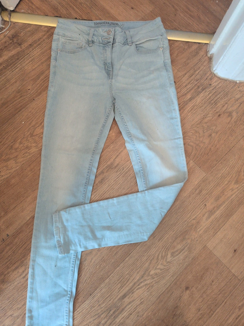 Ladies Next Size 10 Grey Enhancer Jeans