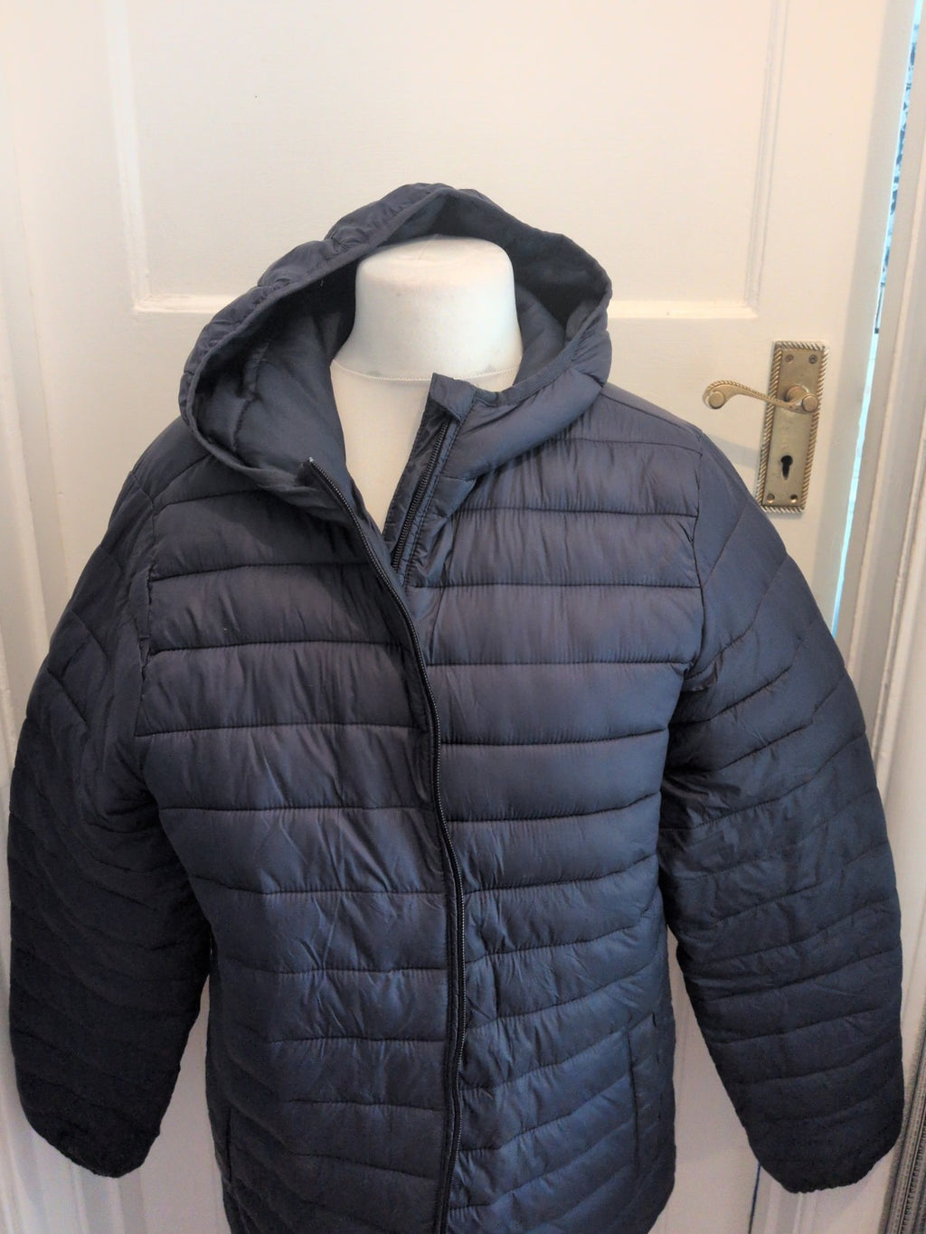 Livergy 46" Navy Long Sleeve Puffer Full Zip