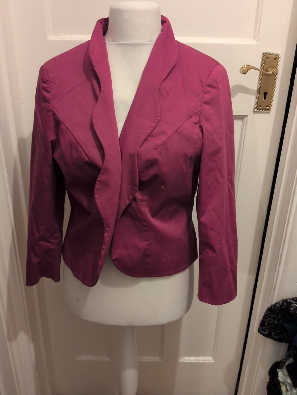 Bonprox 22 Purple Lined Blazer