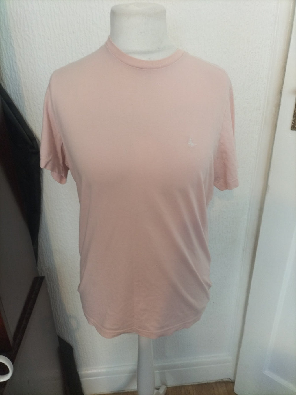 Mens Jack Wills Size M Classic Fit Pink Tshirt