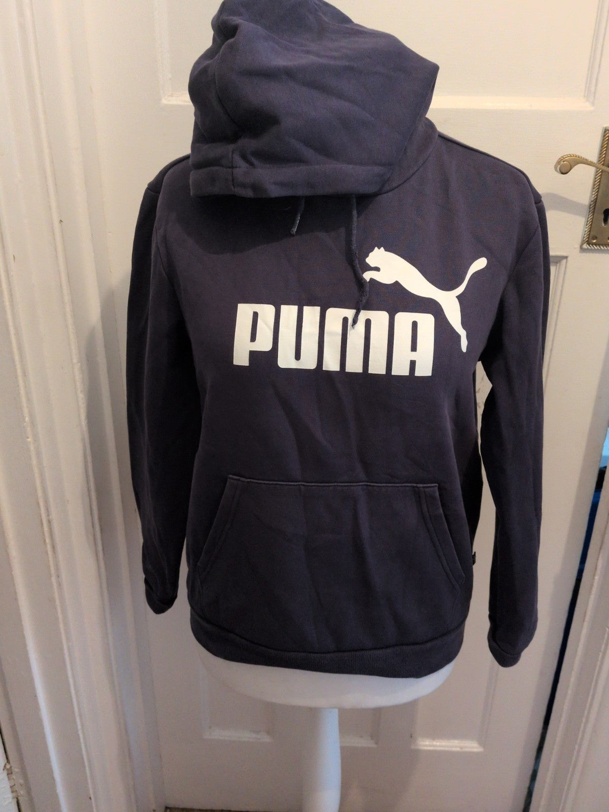 Puma Small Navy Pullover Hoodie