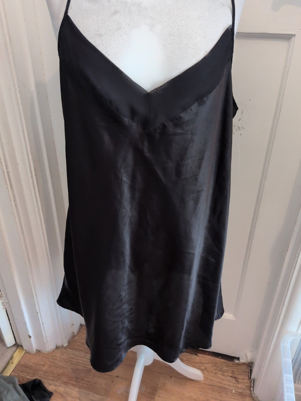 XL Black Night Dress Sleeveless