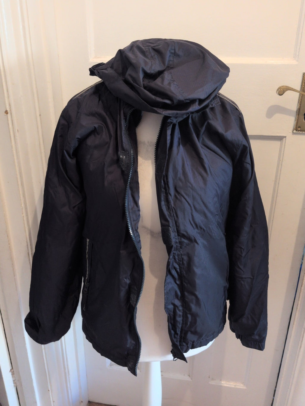 Mens Regatta Size 32" Navy Waterproof Rain Coat