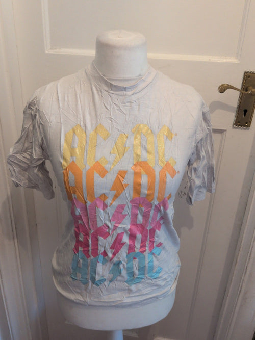13-14 Years Acdc Print T-shirt