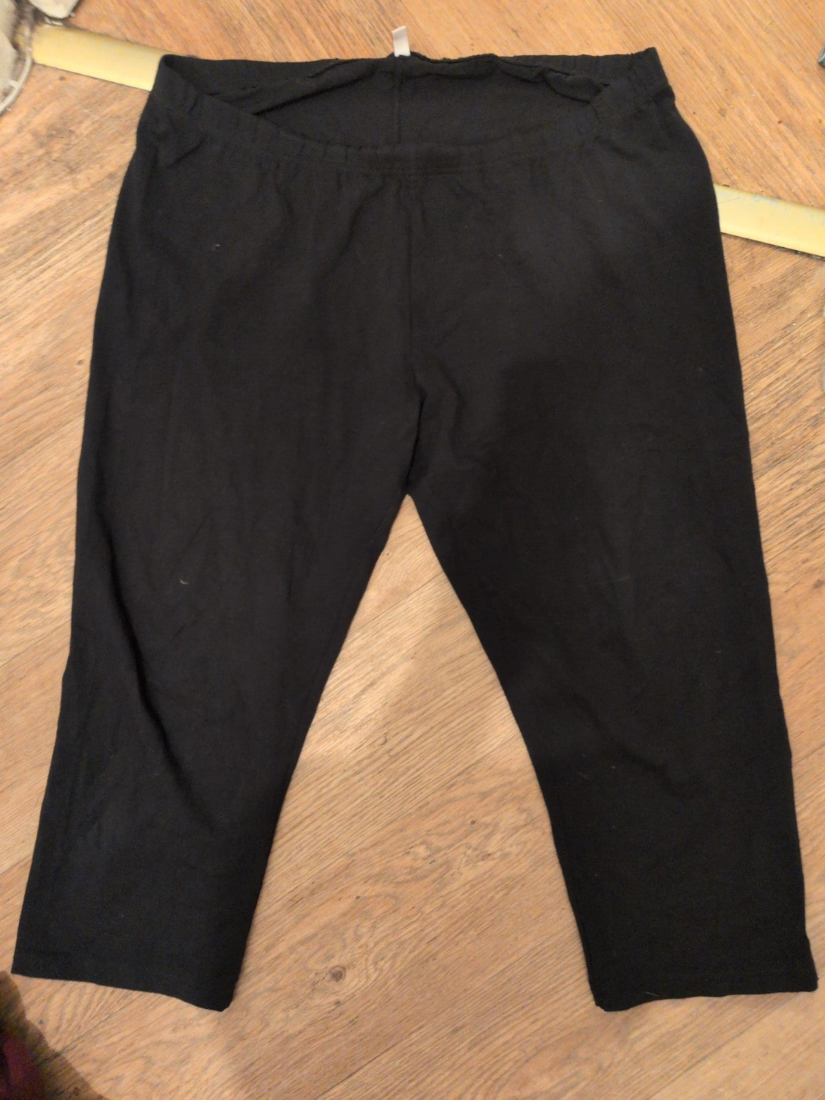 Sheego 24 Black Crop Leggings