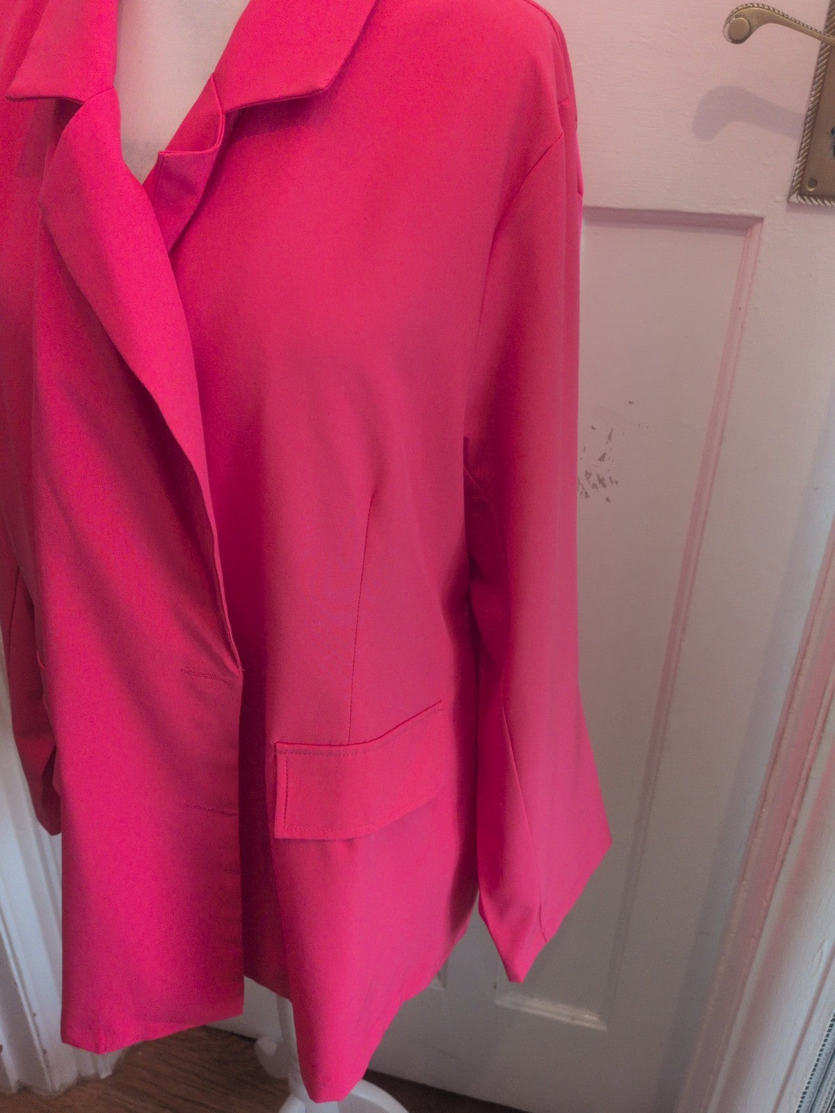 Ladies Cerise Pink Jacket Size 4XL Free Delivery