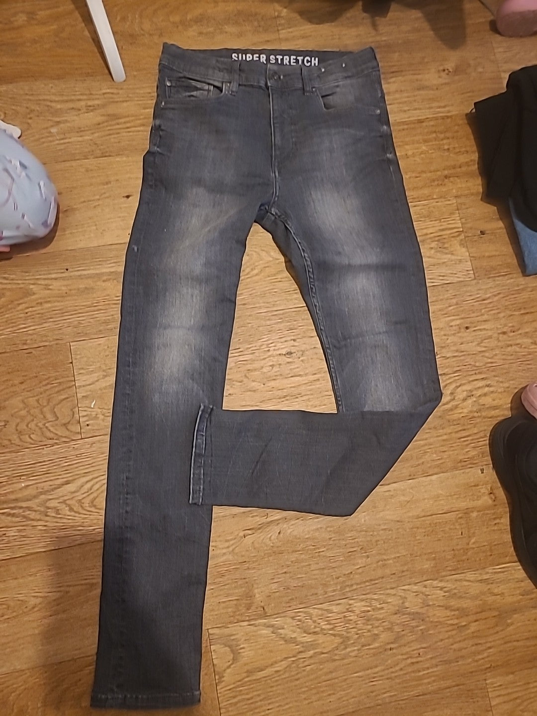 Girls H&M 13-14 Years Super Stretch Skinny Fit Denim Jeans