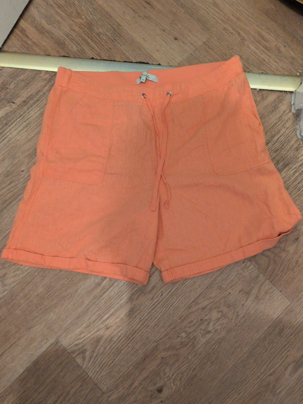 Peacocks 14 Orange Elasticated Bermuda Shorts