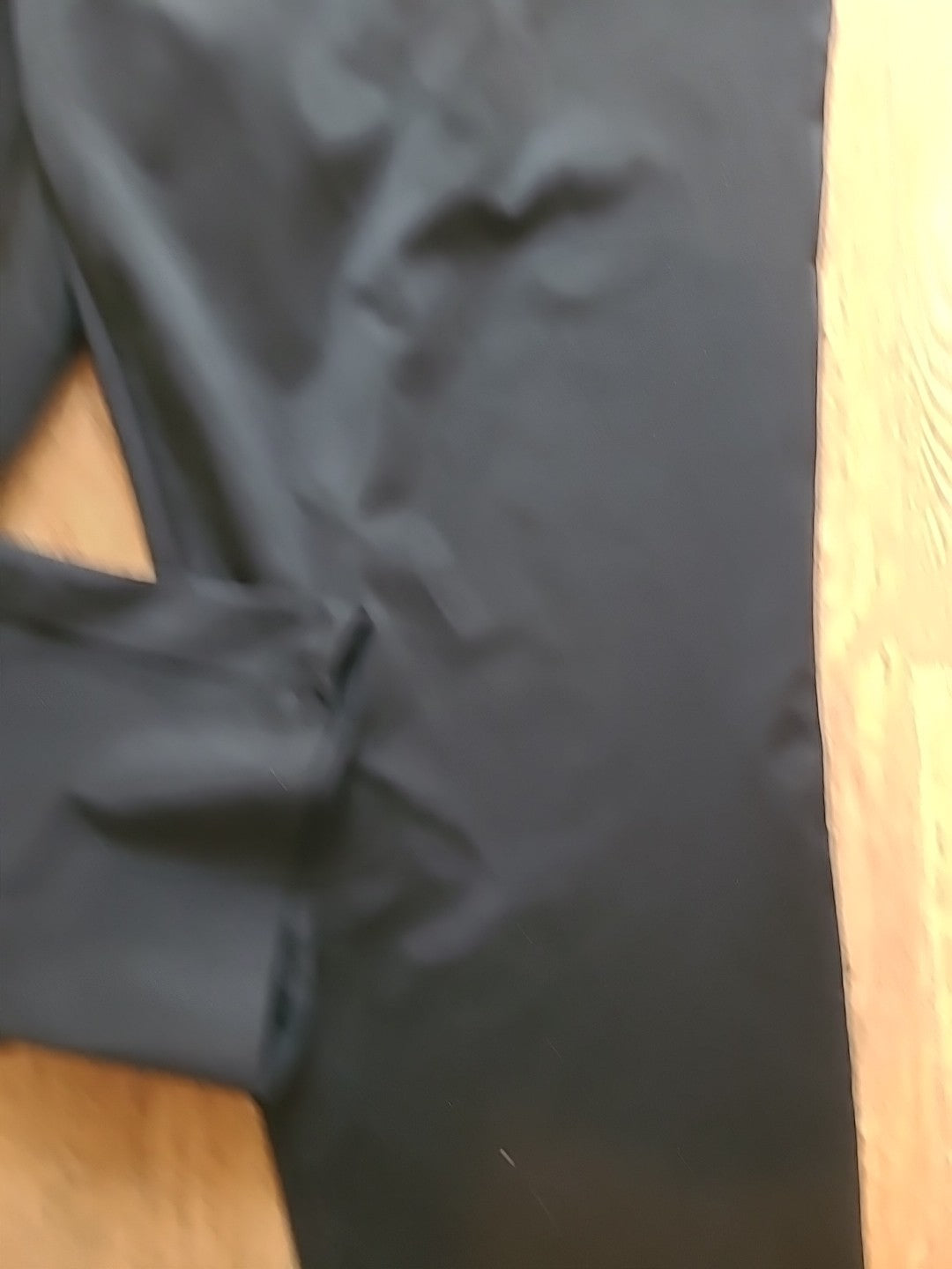 Ladies size 4xl black elasticated cropped trouser