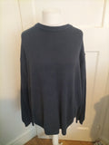 Mens St Michael Size Large Navy Pullover Jumper