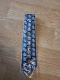 Brand New Mens Black England Patterned Tie