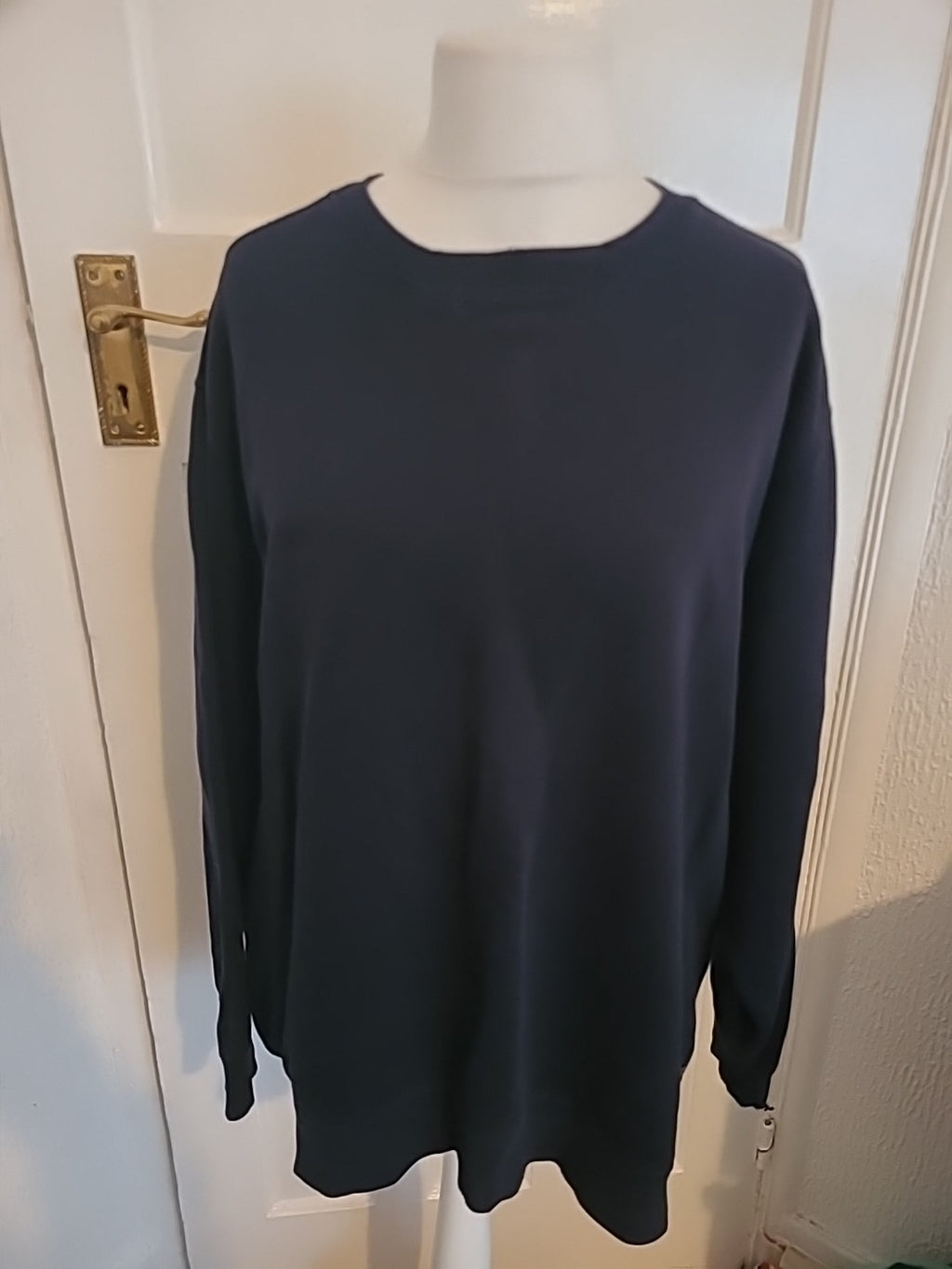 Mens View From Size XL Navy Pullover Jumper