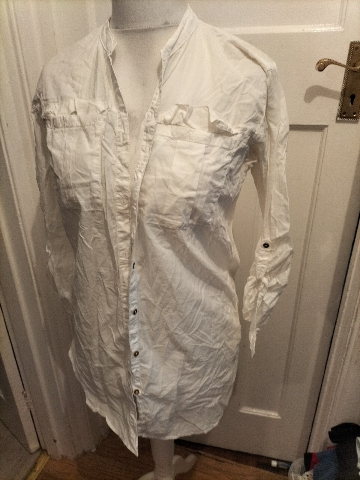 Logg 8 White Buttoned Blouse