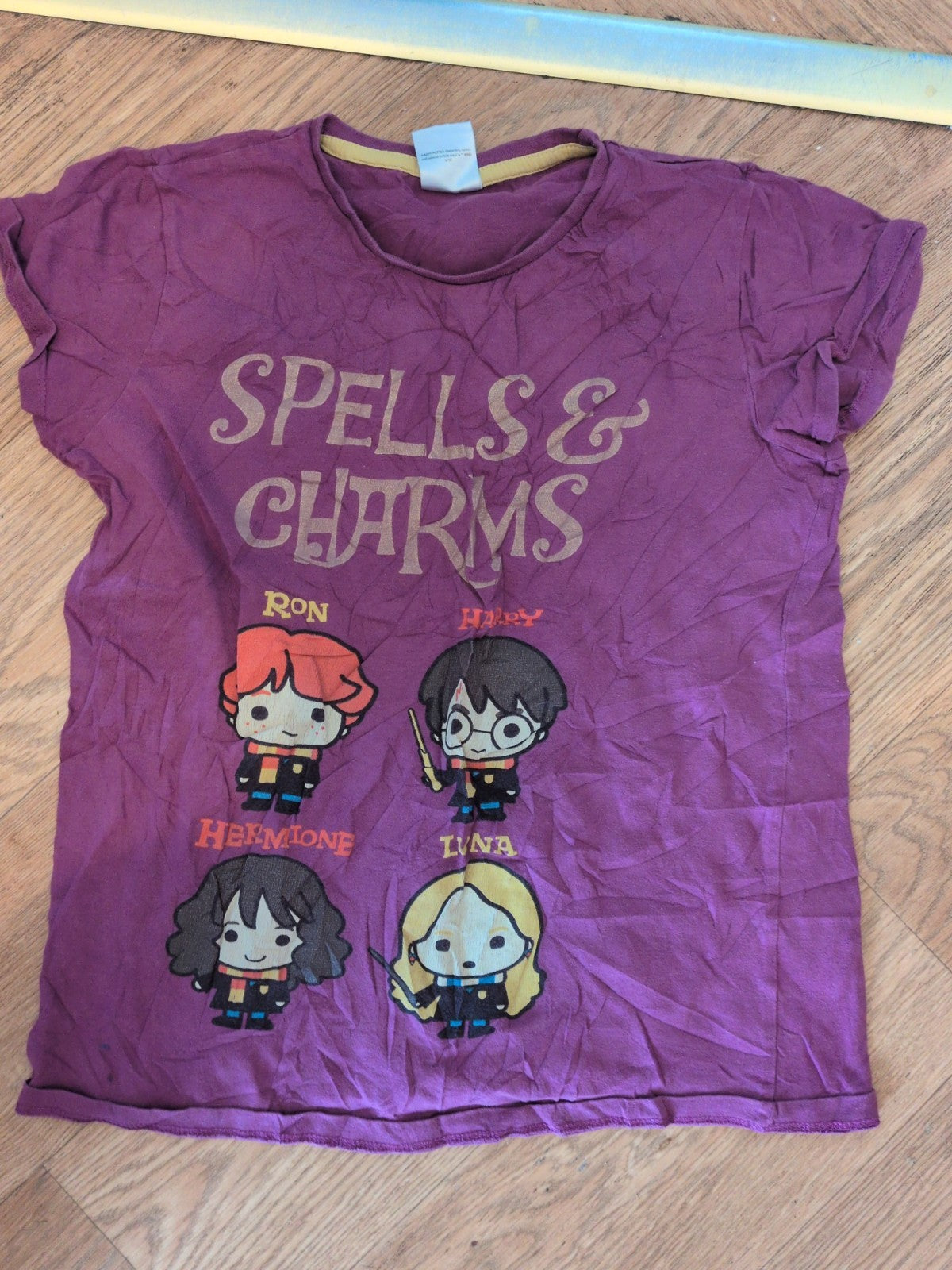 Pep&Co 12-13 Years Harry Potter Pyjama Top(Small Bleach Mark On Back)