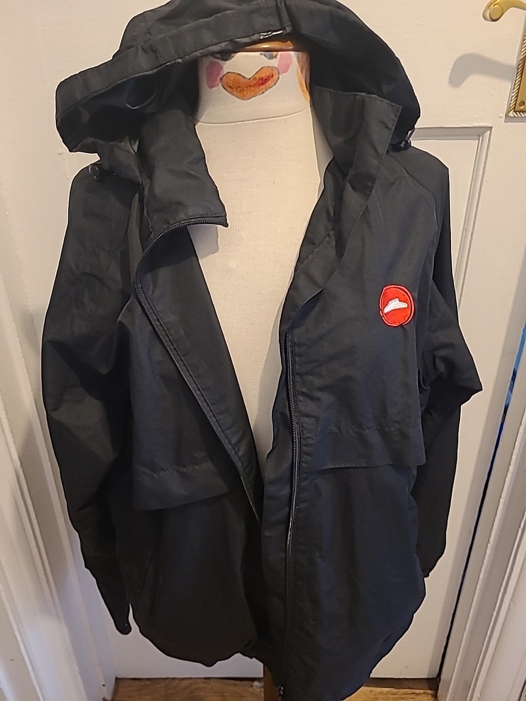 Mens Jeremy Street Size Medium Black Mesh Lined Jacket