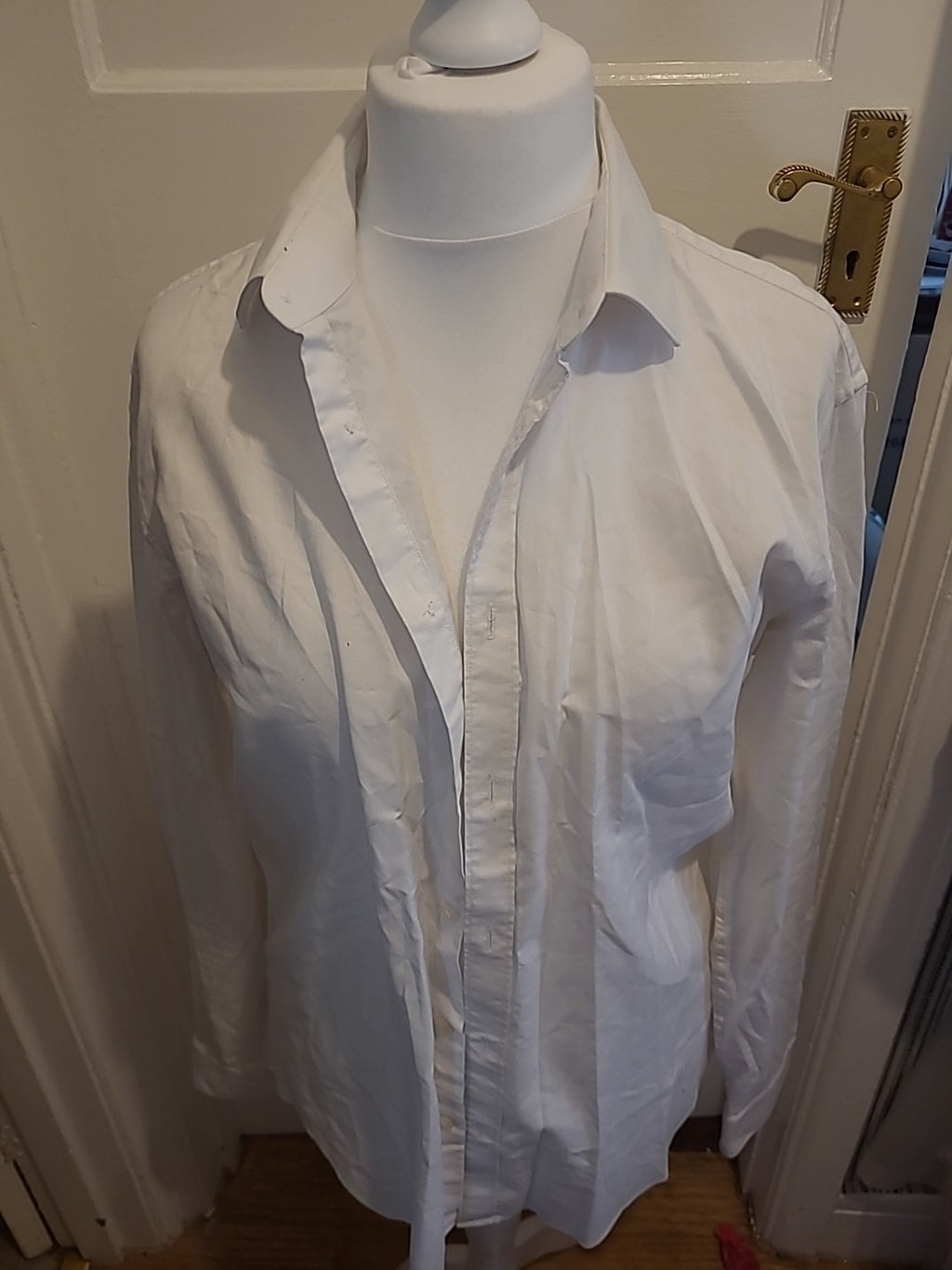 Mwns Meraki Size XL Long Sleeved White Shirt