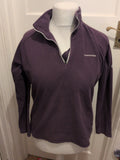 Ladies Craghoppers 12 Purple Collared Jumper